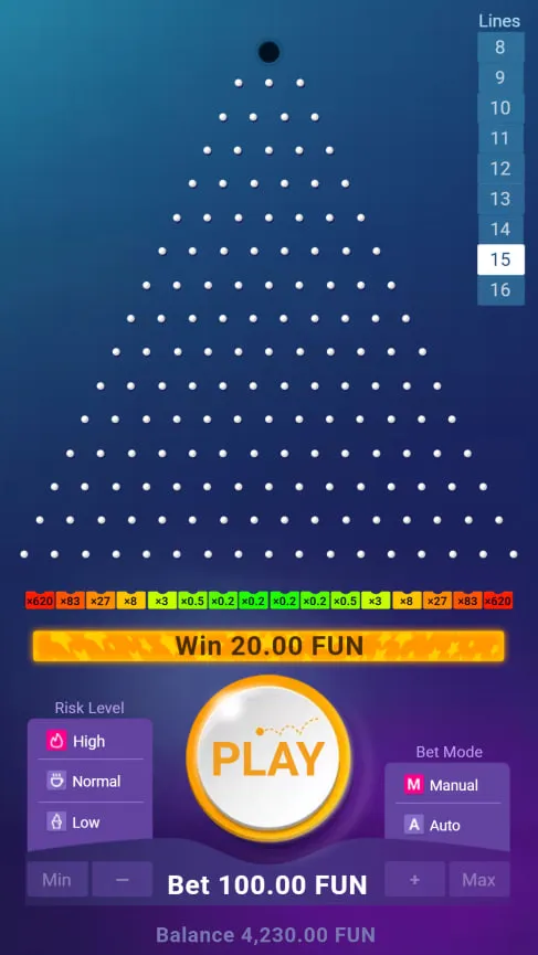 Legaliteit van het Plinko online casino spel in Belgi&euml;
